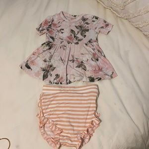 Posh peanut top and bottom set